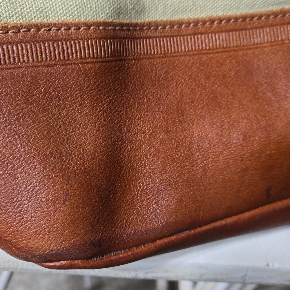 Madewell canvas & leather tote/ Shoulder Bag - Picture 7 of 9